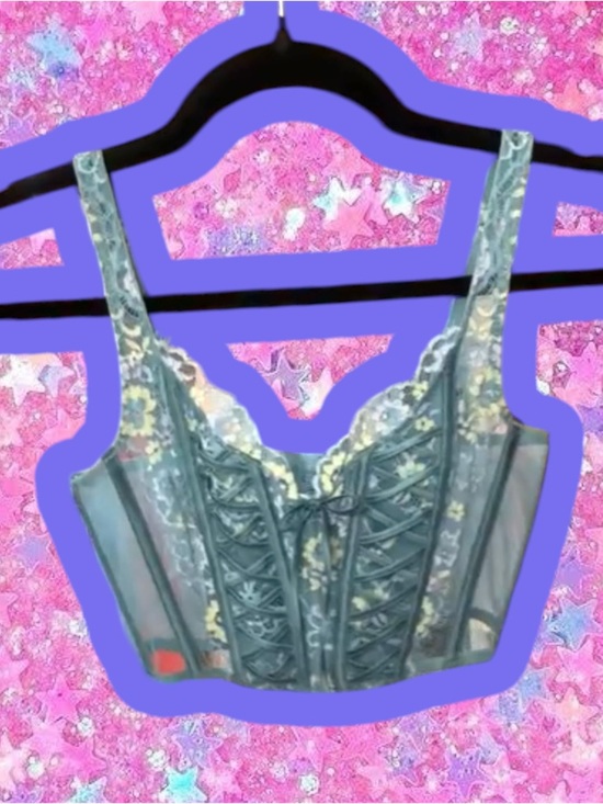 Victoria's Secret Other - ON HOLD Victoria’s Secret vsc corset lingerie cami crop top renaissance Y2K 90s